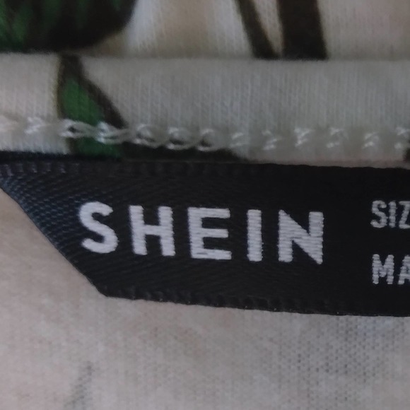 SHEIN Sunflower printed tunic dress Size Small - Picture 11 of 11